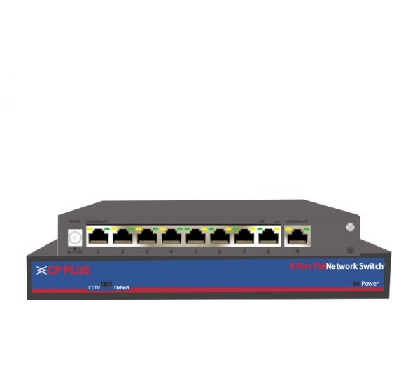 8-Port-Gigabit-POE-Switch-with-1Giga-1Giga-Fiber-securityexperts.pk