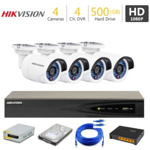 4 HD CCTV Cameras Package (Dahua)