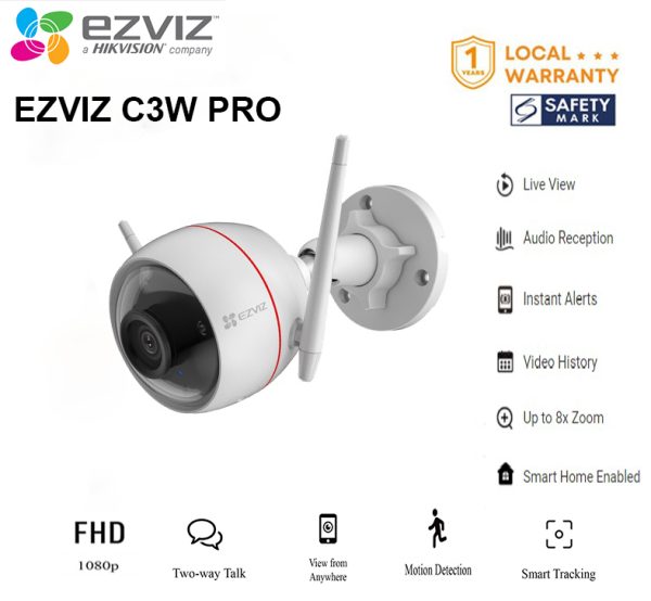 Outdoor-Smart-Wifi-Camera-EZVIZ-C3W-PRO