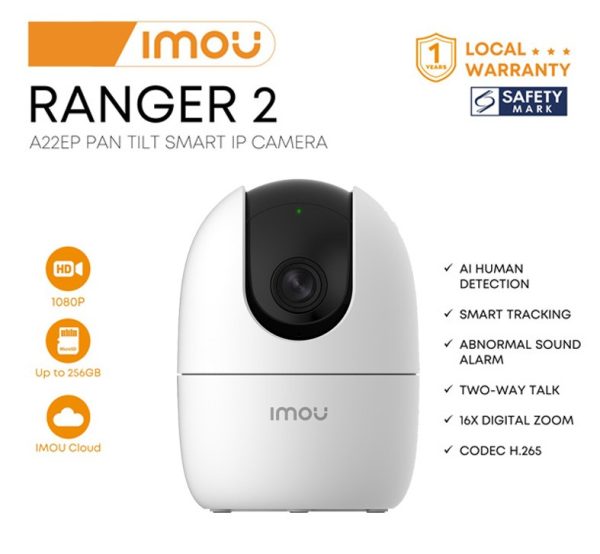 2 MP Indoor Wifi Camera - IMOU Ranger 2