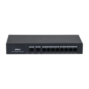 10-Port Gigabit Switch with 8-Port PoE Dahua -PFS3010-8GT-65