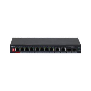 10-Port Gigabit Switch with 8-Port PoE Dahua - PFS3210-8GT2GF-96