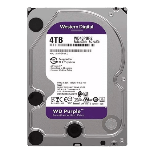 4TB Hard Disk Drive WD Purple Surveillance