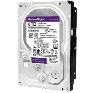 8TB Hard Disk Drive WD Purple Surveillance