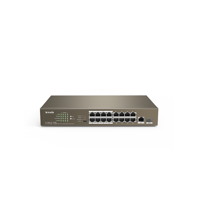 Tenda TEF1118P-16-150W